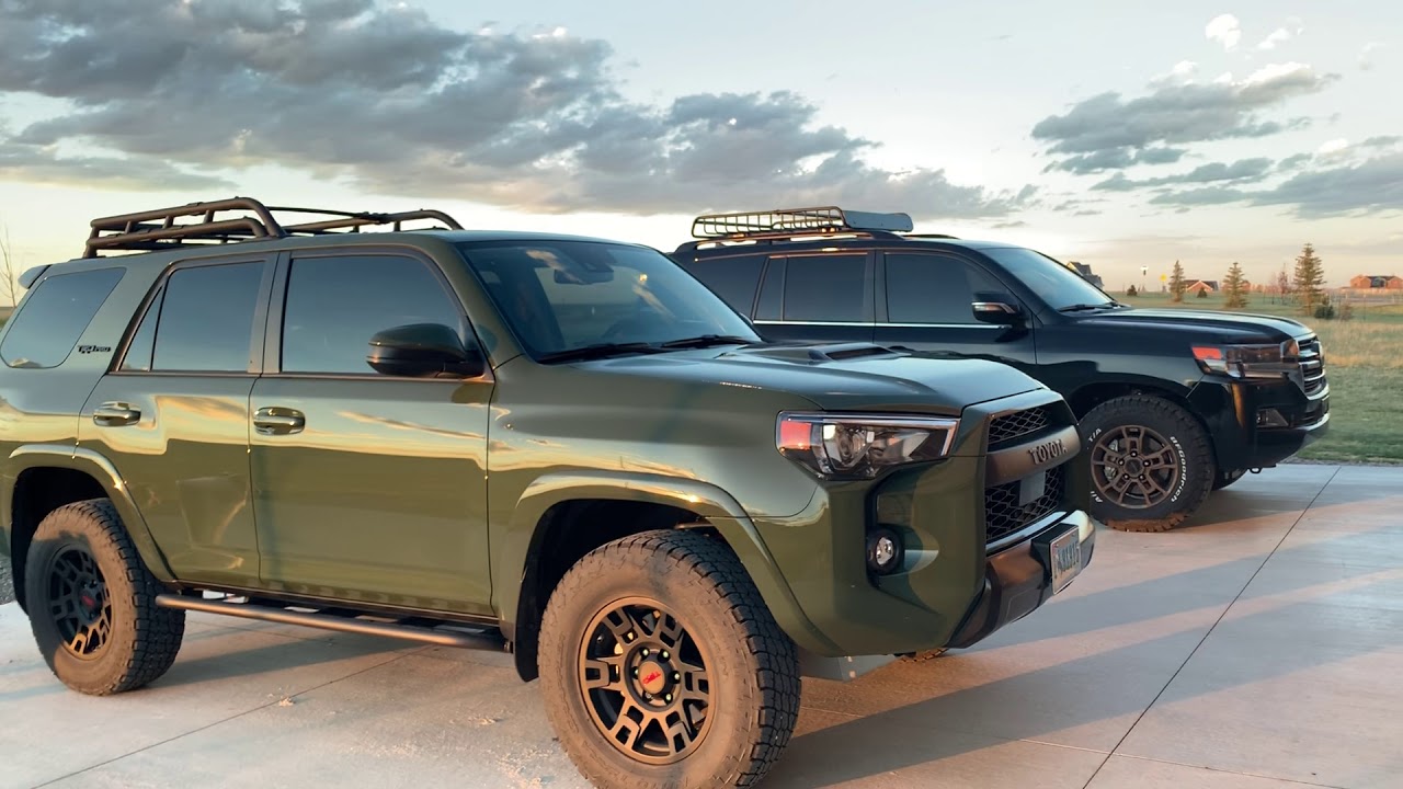 Comparison Video! 2020 Toyota Land Cruiser Heritage Edition vs 2020 Toyota 4Runner TRD Pro!