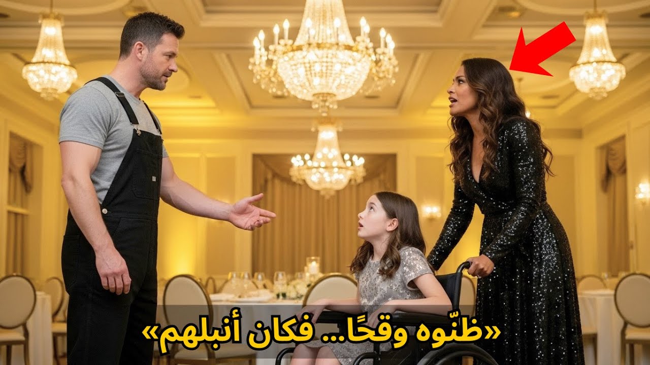 عامل نظافة أعزب طلب من ابنة CEO المشلولة أن ترقص — والسبب الحقيقي أبكى القاعة كلها