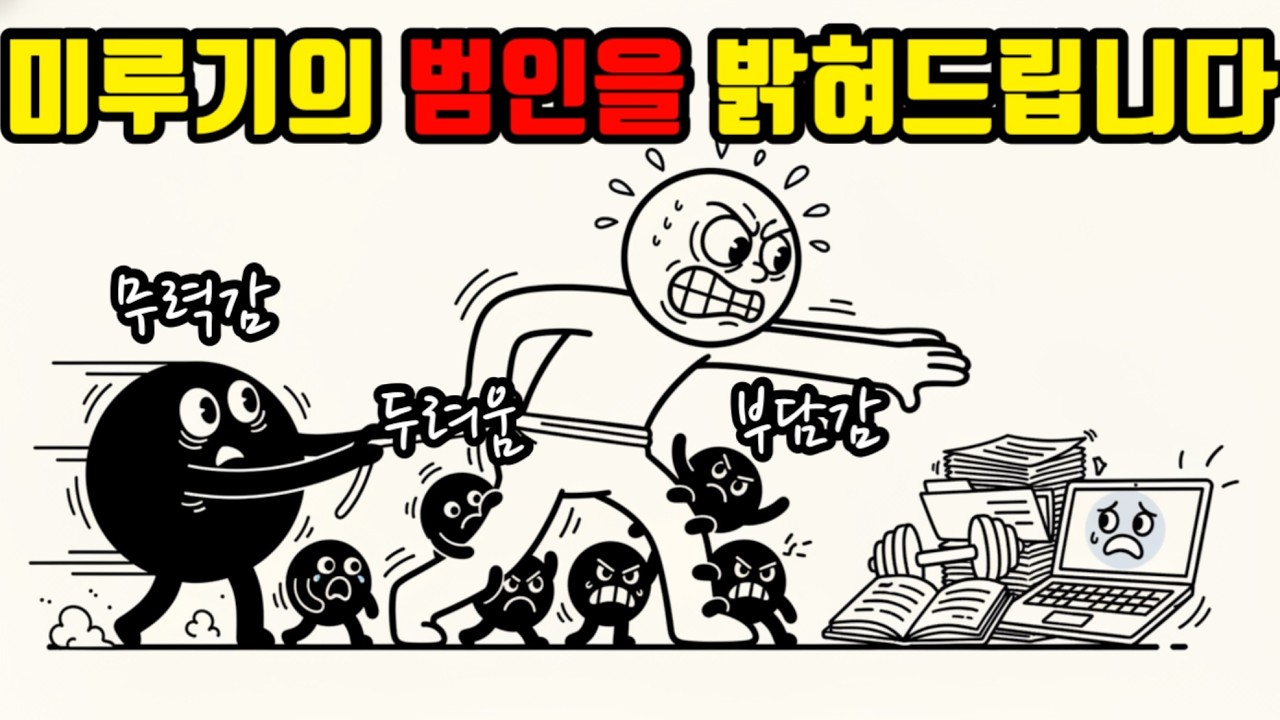 미루기만 하다 다시 시작하기 어려운 사람들의 특징｜미루기가 생기는 뇌과학적 이유