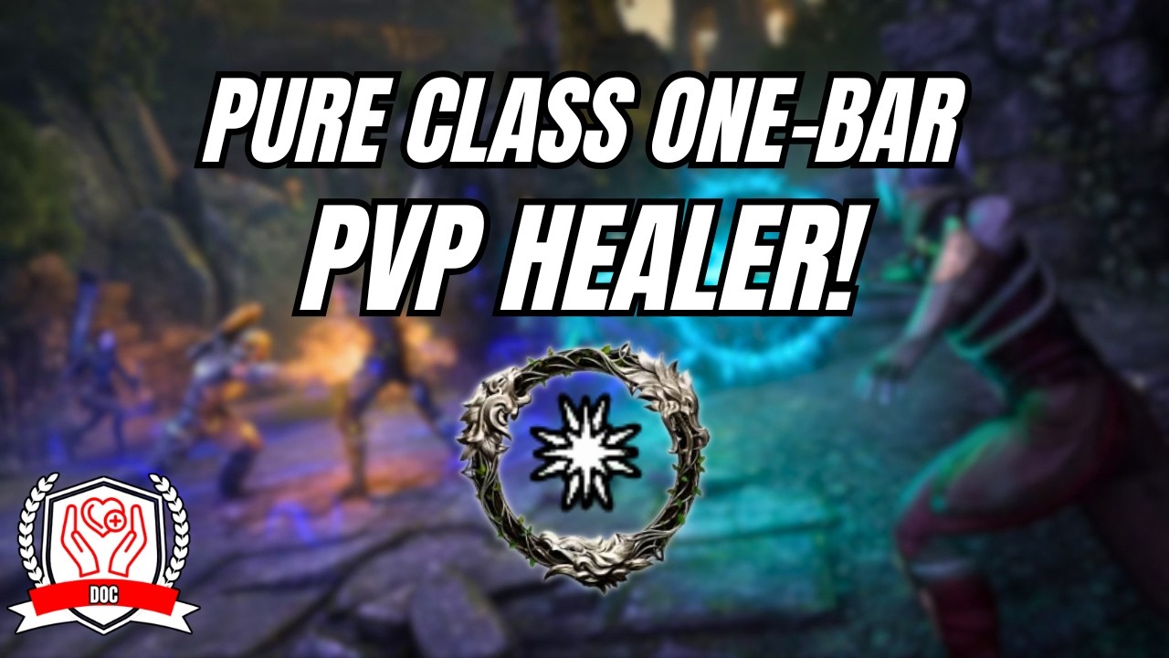 ESO U50 | Doc&rsquo;s Pure Class One-Bar PvP Healer
