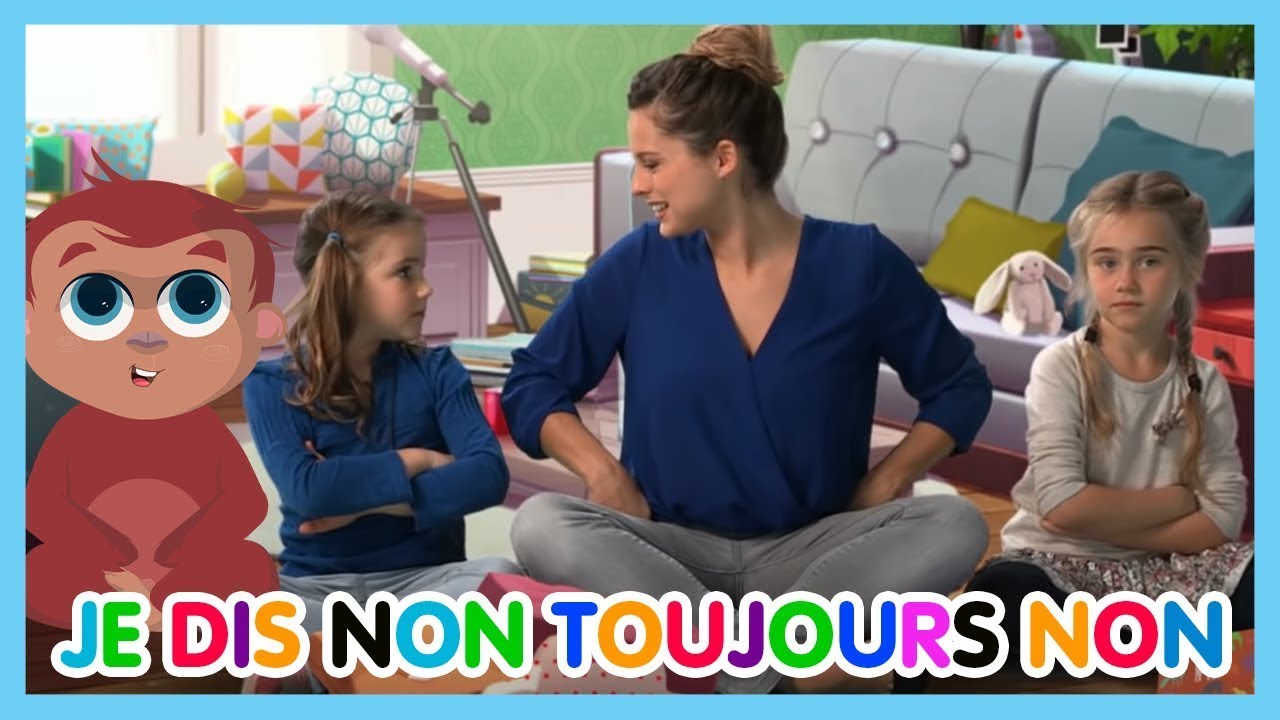 😍👼Je dis non, toujours non  - Les Amis de Boubi (Comptines pour enfants) - comptine avec paroles