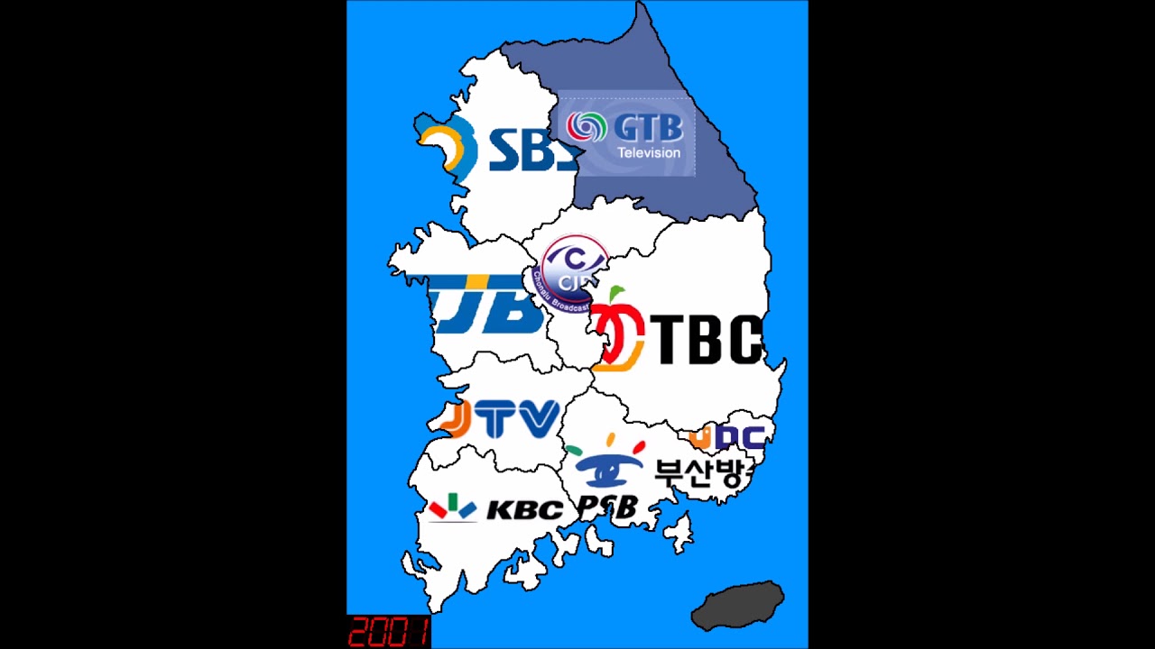 Timeline of Seoul Broadcasting System regional channels by Logo (1991-2018)