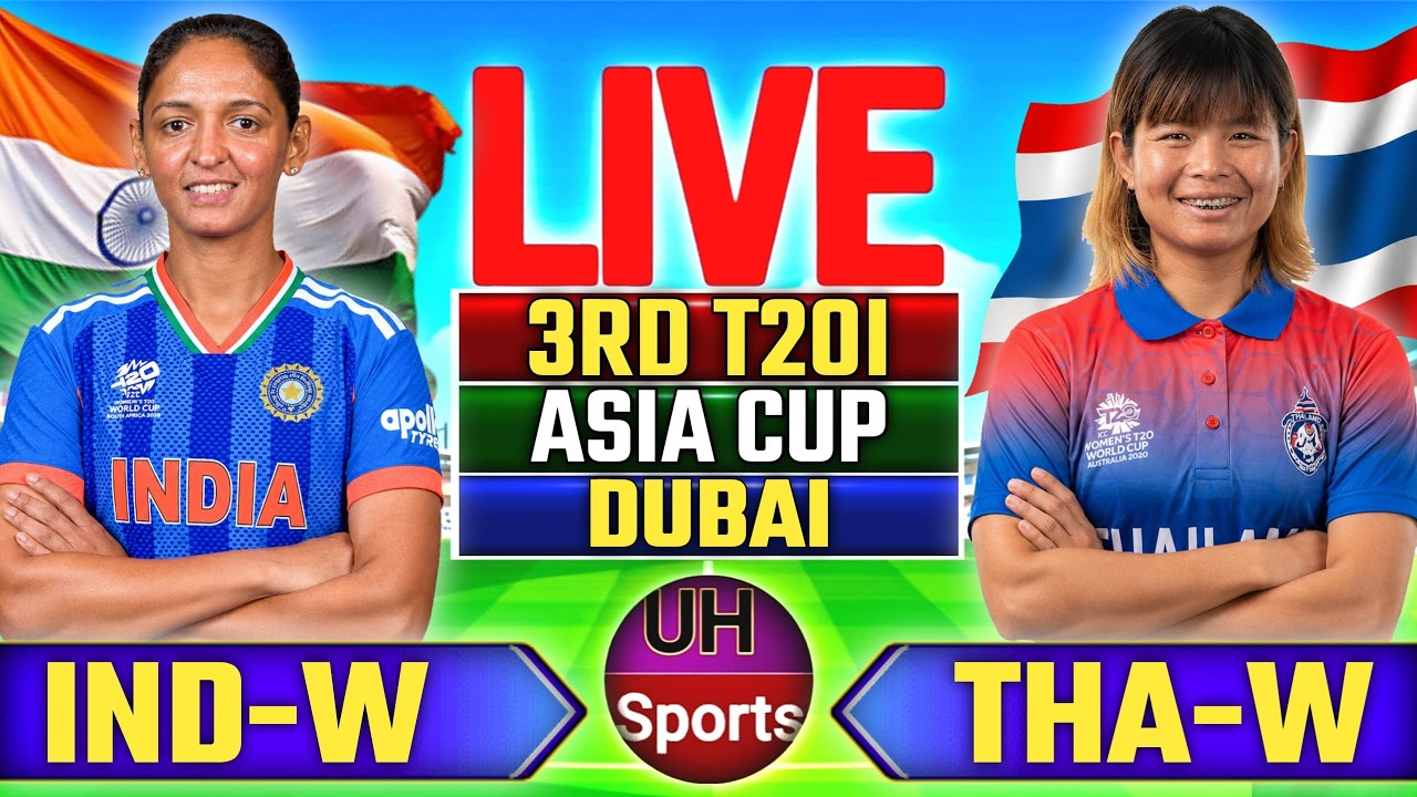 🔴 India Vs Thailand Live Match Score, 3rd T20 | Live Cricket Match Today | Women Asia Cup 2026 Live