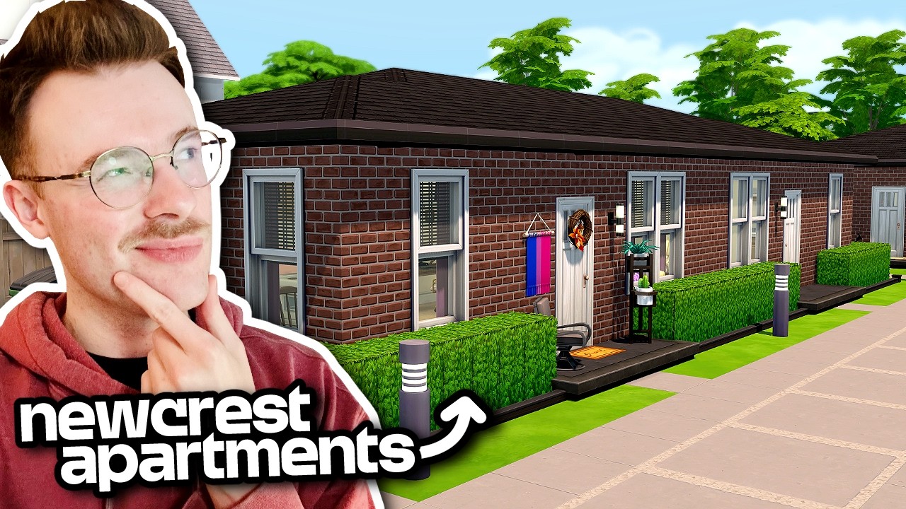 i built realistic low income apartments in The Sims 4 🏠