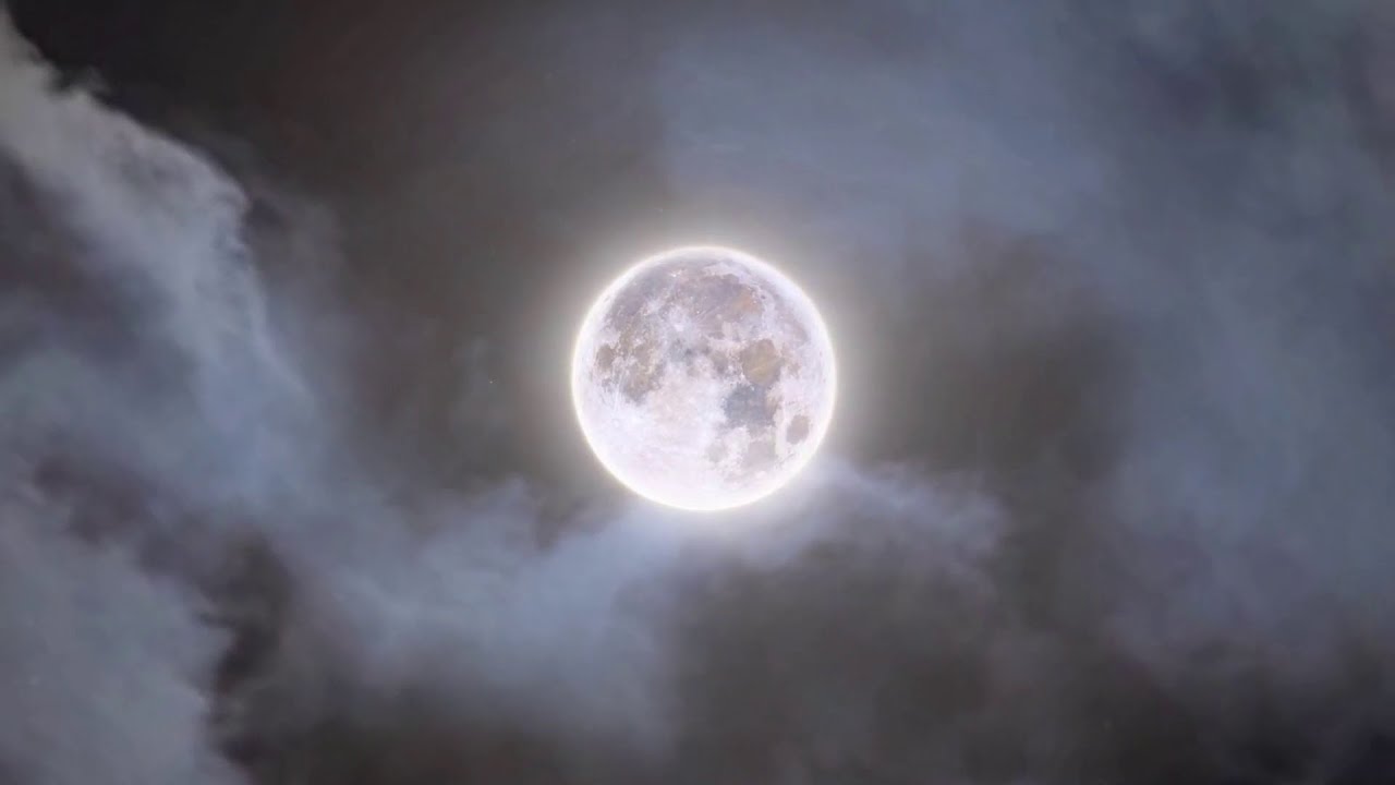 Moon Stock Footage | Full Moon | Eclipse | Night | Free HD Videos - no copyright