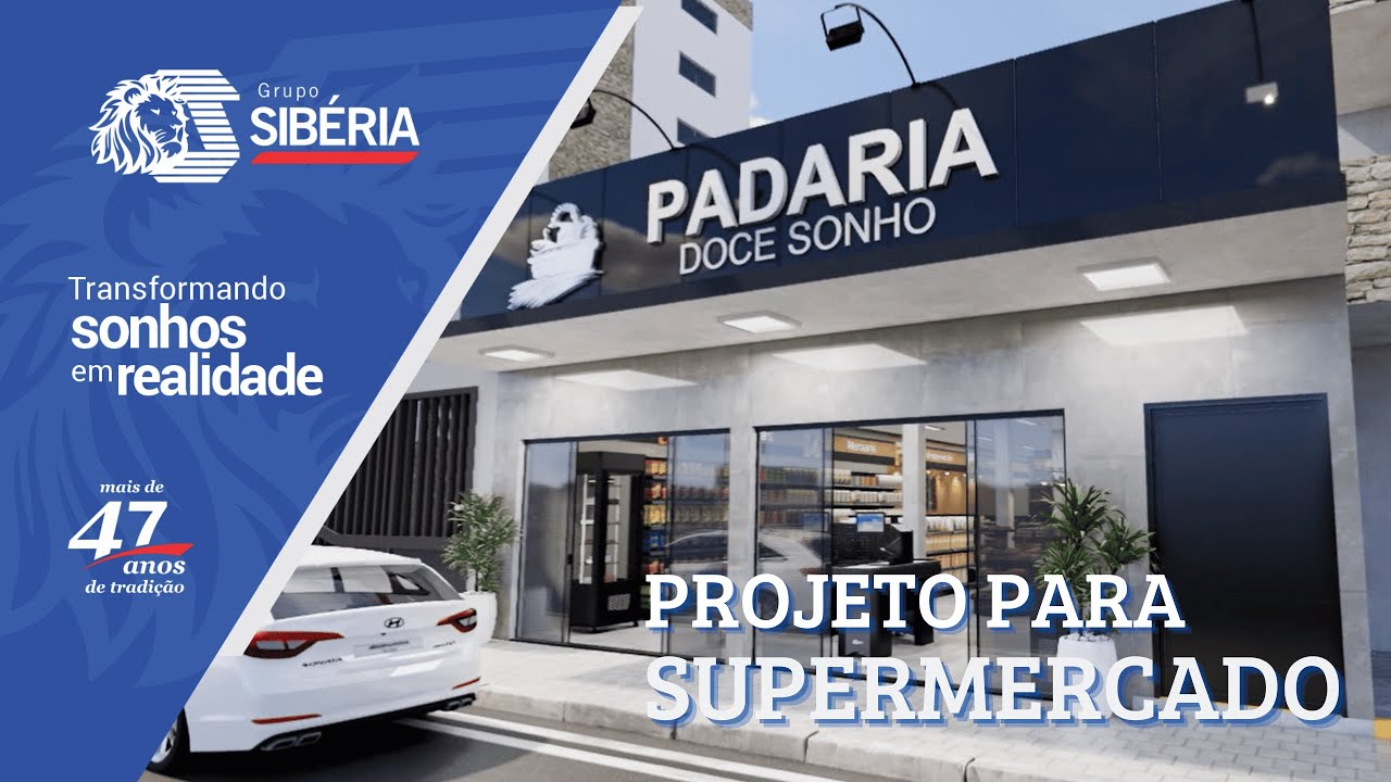 Projeto 3D - Padaria Doce Sonho - Cabo Frio/RJ