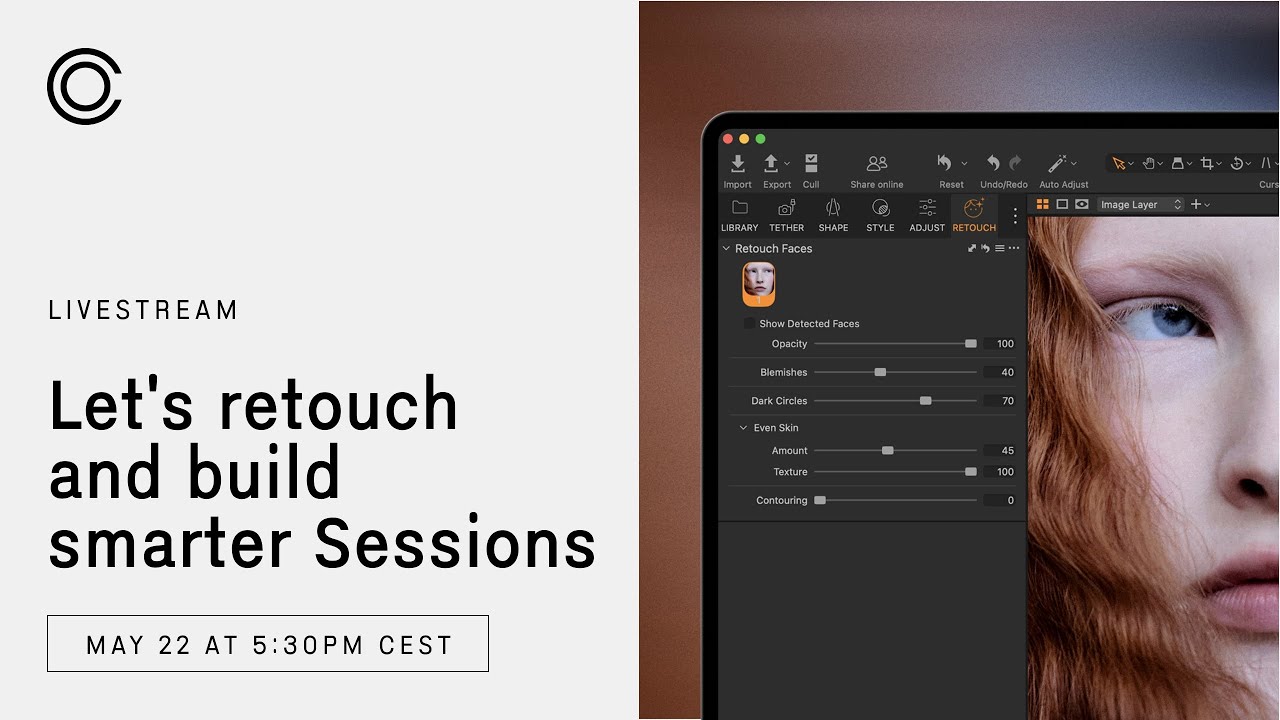 Capture One Livestream | Let's retouch and build smarter Sessions