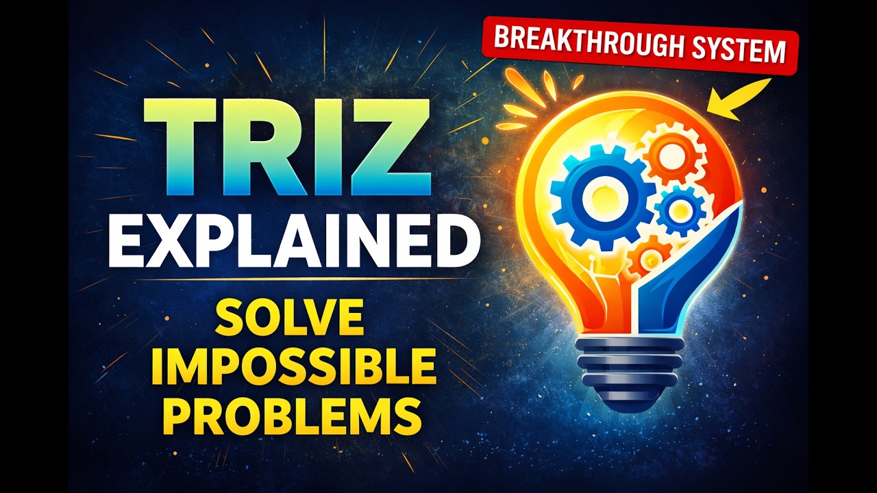 TRIZ for Beginners – The System Behind Brilliant Inventions