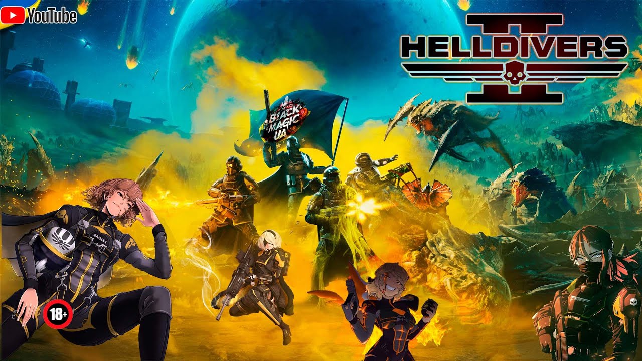 HELLDIVERS 2 №17 тест з твічем