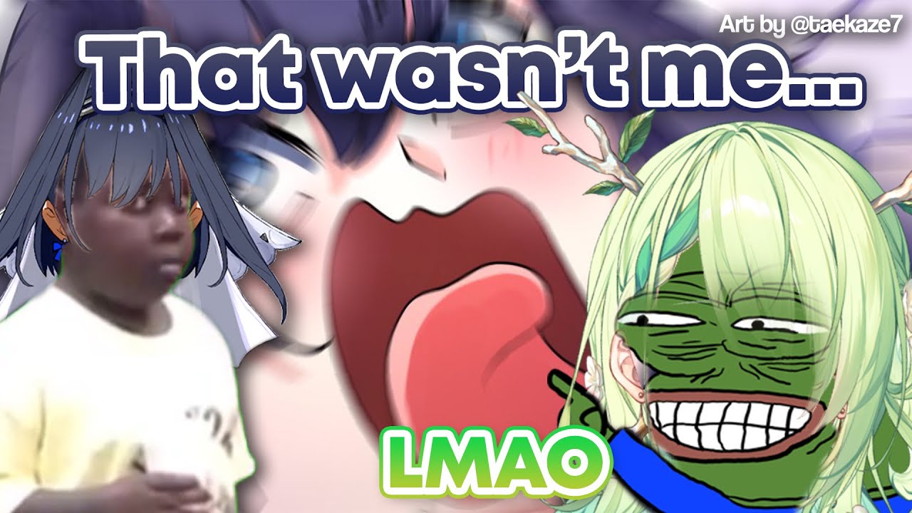 Kronii reacts to her own intense gwaks