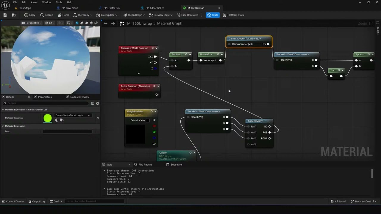 UV Projecting for Immersive Installations in Unreal Engine | OWL 360 Hangouts #32