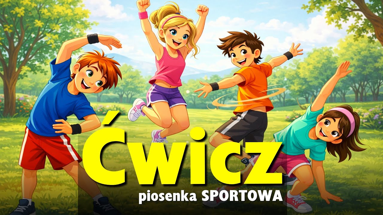Ćwicz - piosenka sportowa - Amelia Sobczyk - podkład Jangok