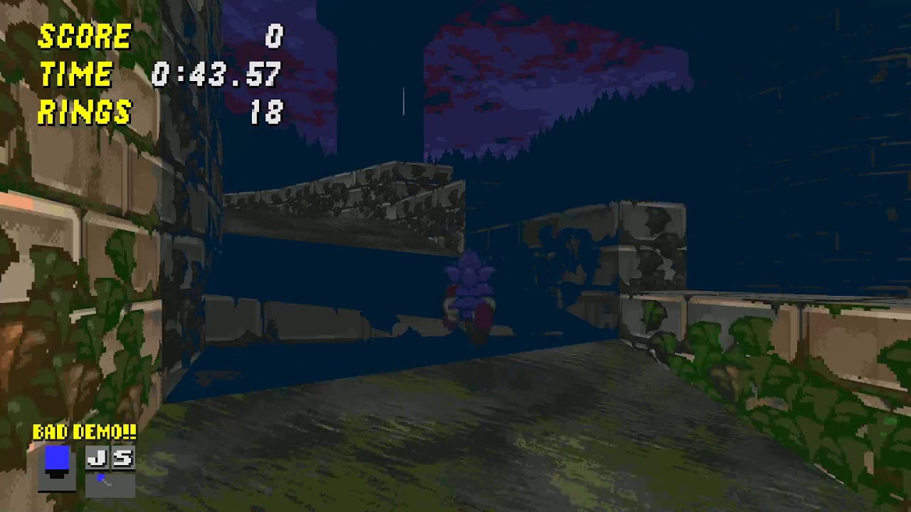 SRB2: Castle Eggman Act 1 (Sonic) in 1:07.45