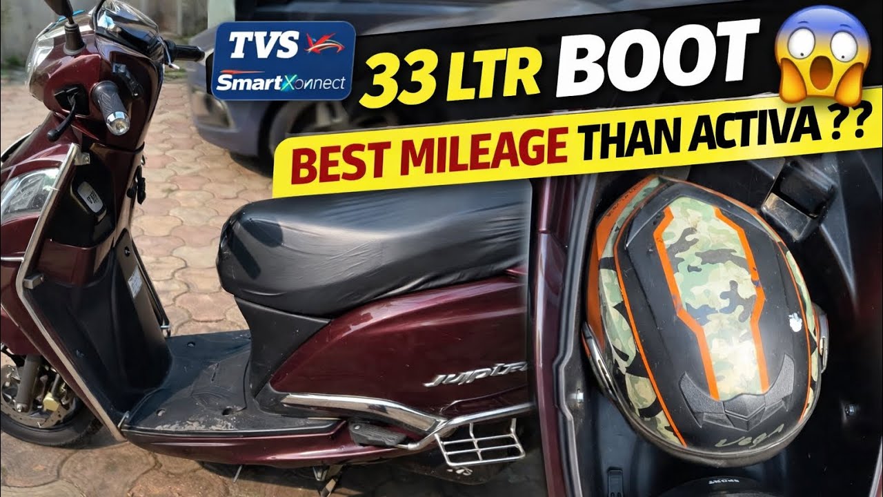 TVS Jupiter 125 Detailed Walkaround | Best 125cc Scooter in India? @virajachrekar 