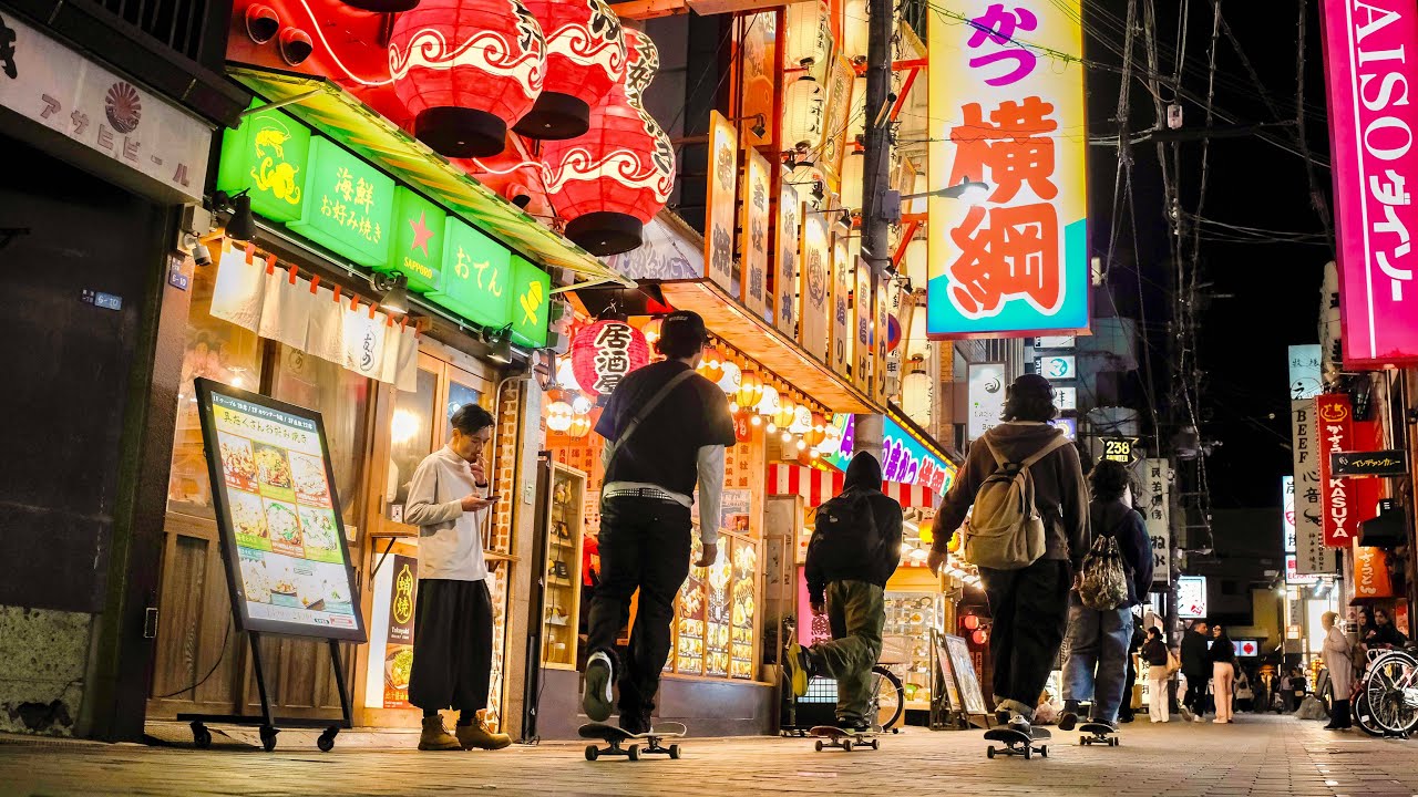 OSAKA JAPAN SKATE CREW LIFE