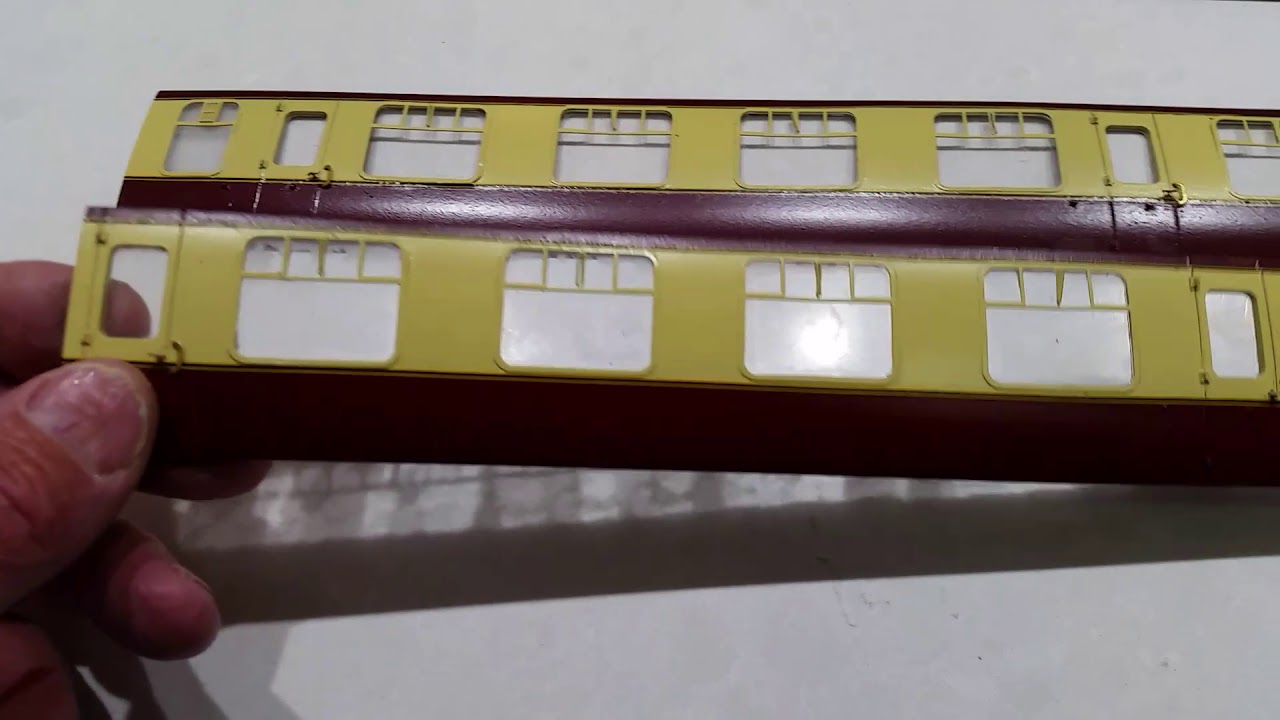 0 gauge Easybuild Mk1 coach construction Part 5 for West Green