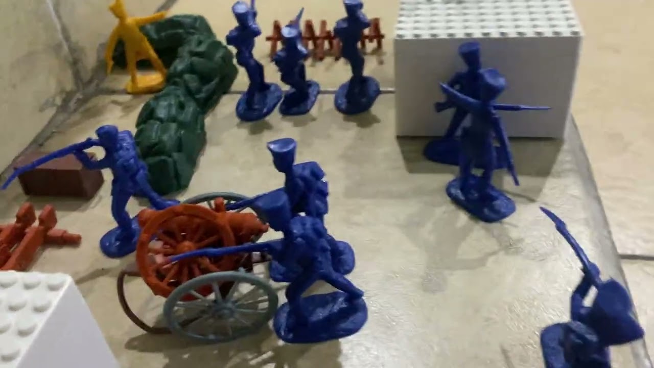 Small Prussian iron works diorama