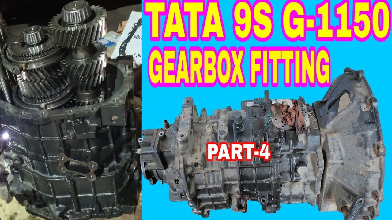 Tata 9S-1150 Gearbox Fitting Part-4 Step By Step ii Mechanic Gyaan,