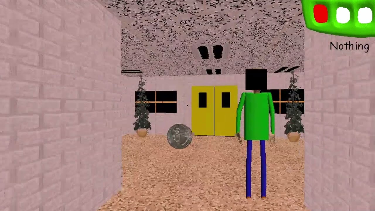 Something bad happened with my baldi's basics...