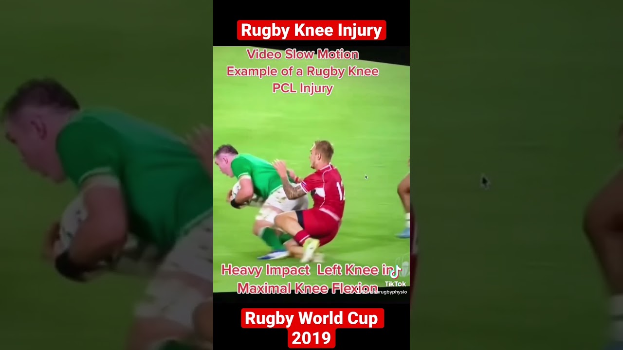 Rugby Knee Injury During Rugby World Cup Japan 2019