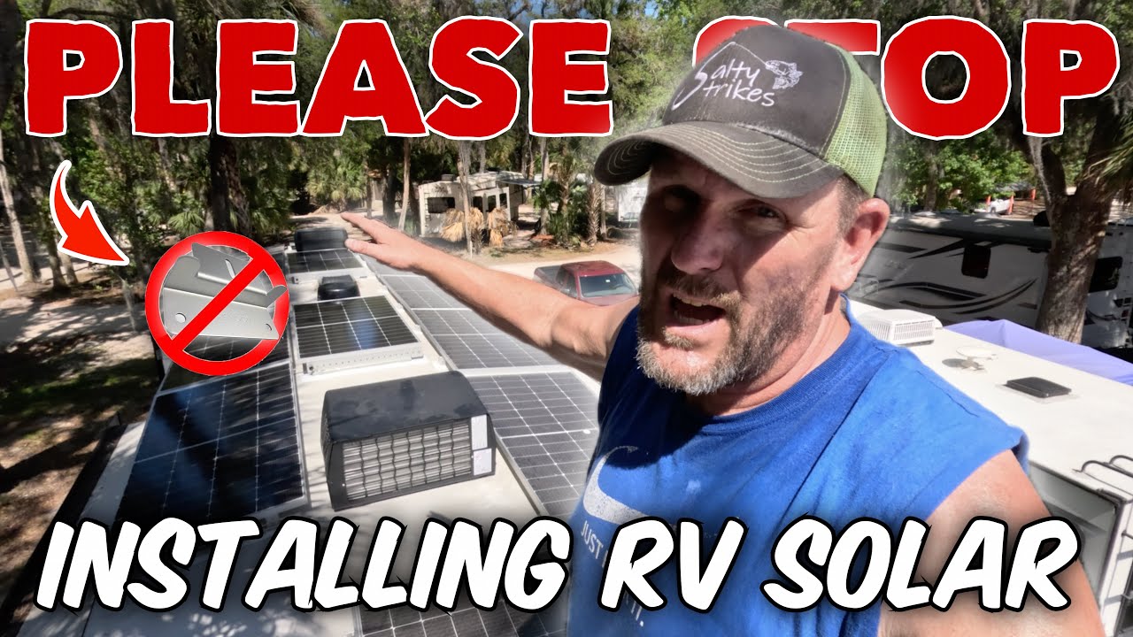 STOP using these for RV solar! #rvsolar #rvlife #rvlivingfulltime #solar