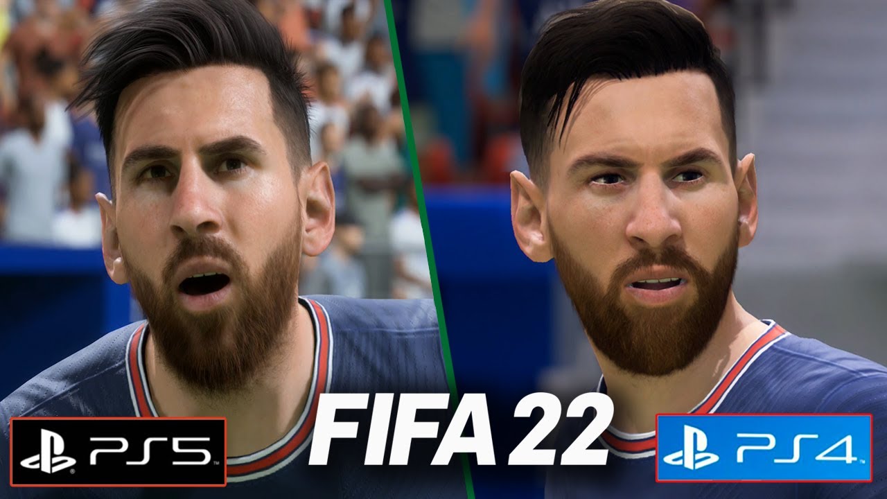 FIFA 22 - PS5 vs PS4 Gameplay and Graphics Comparison (NEXT Gen vs CURRENT Gen)