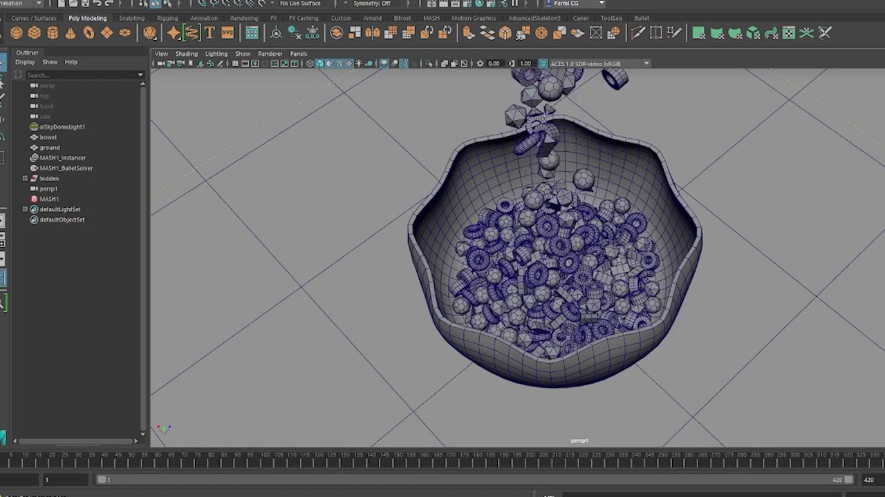 Mastering Maya Mash Dynamics: Creating Stunning Collisions Easy to follow tutorial