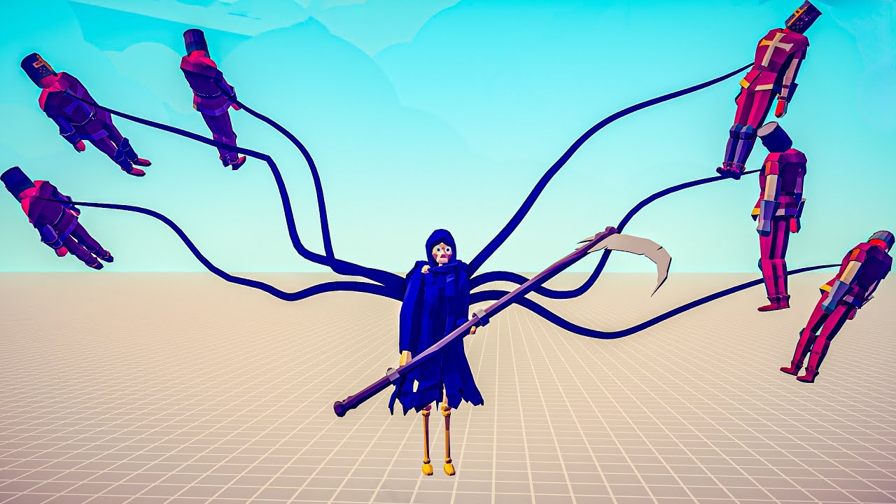WHAT IS THE REAPER CAPABLE OF? - Totally Accurate Battle Simulator TABS