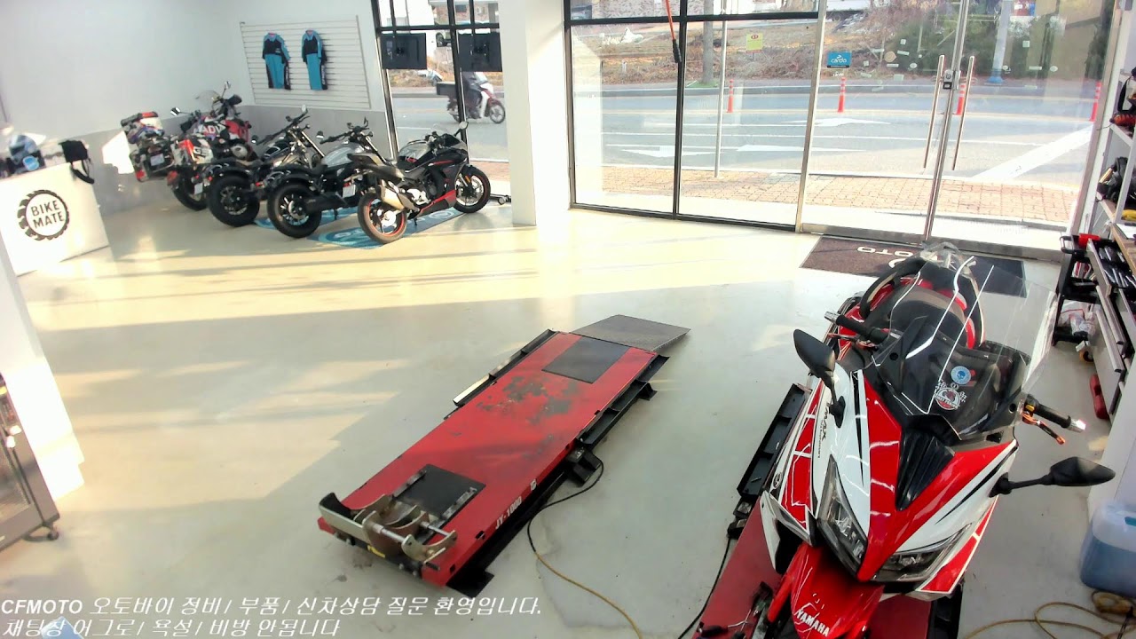 CFMOTO충남 신차 정비 일상