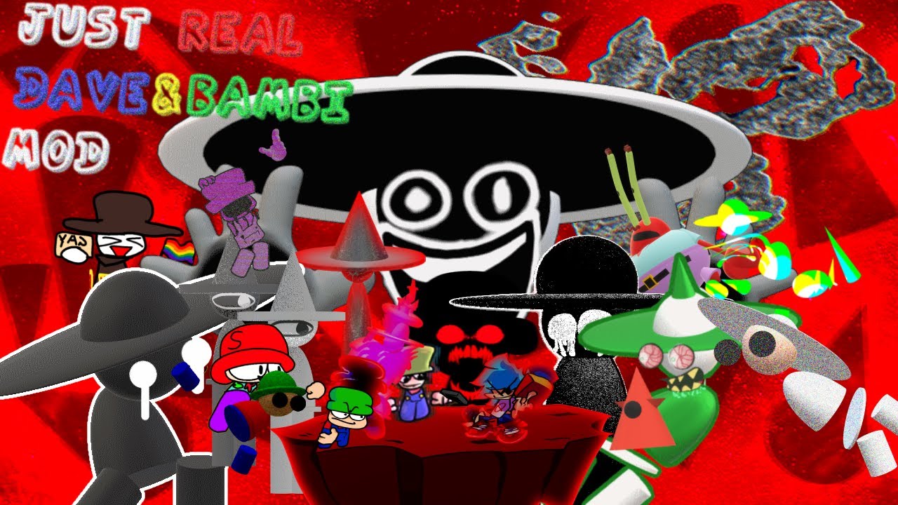 Just Real Dave and Bambi Mod gameplay