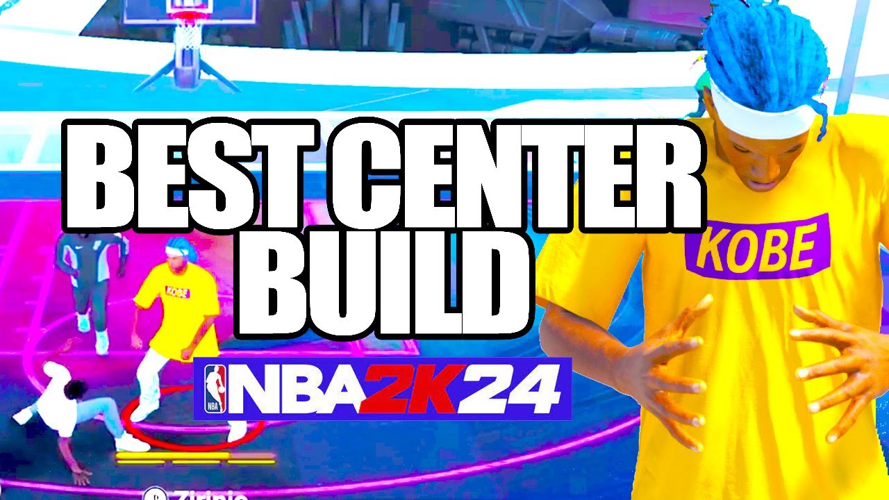 THE MOST OVERPOWERED CENTER BUILD IN NBA2K24! THE BEST CENTER BUILD 2K24!