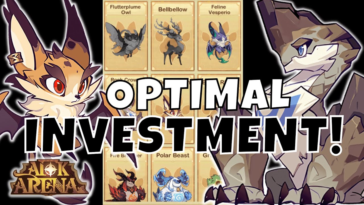 UPDATED TIER LIST AND BEAST BUILDS! [FURRY HIPPO AFK ARENA]