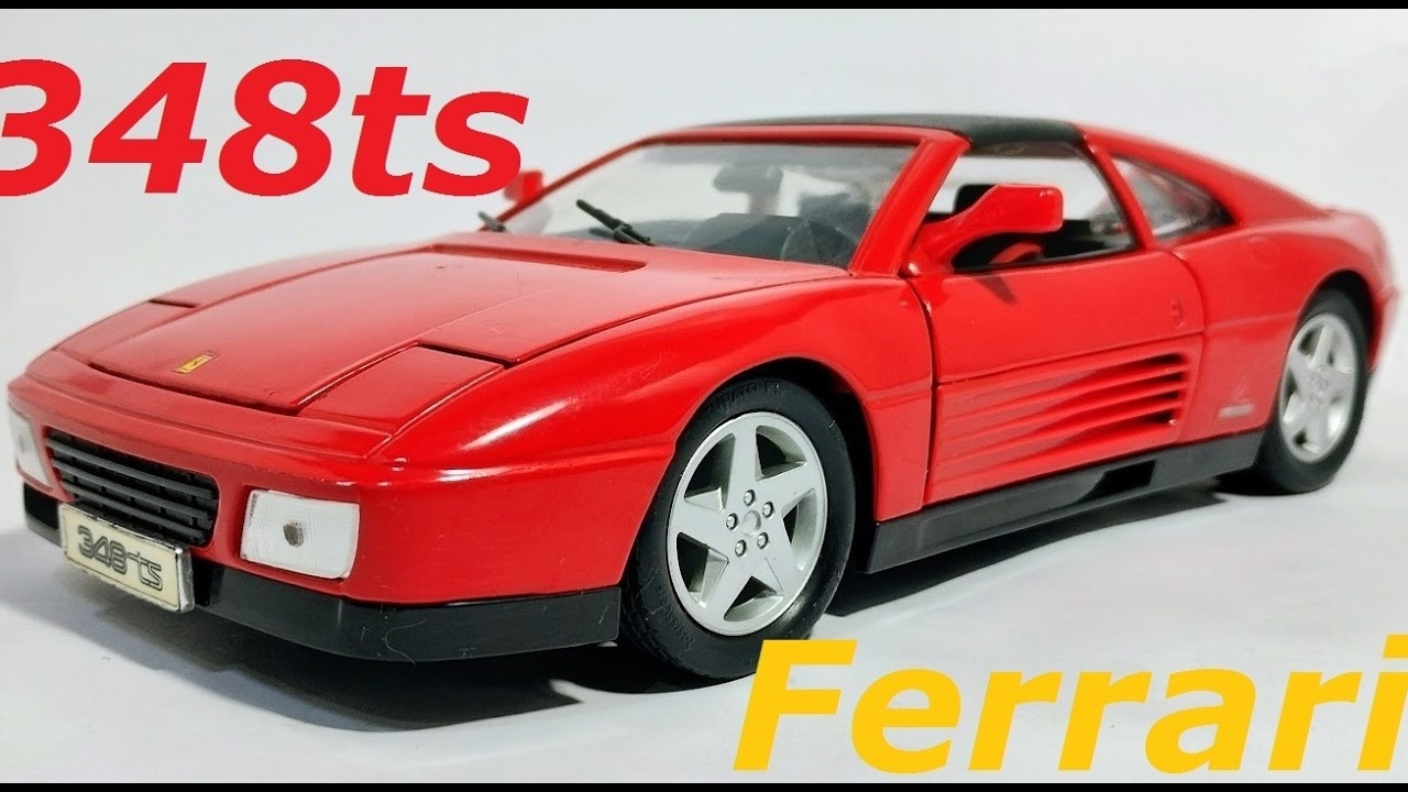 1990 Ferrari 348ts Maisto 1/18 #maisto #ferrari #pininfarina #348 #diecast #carcollection