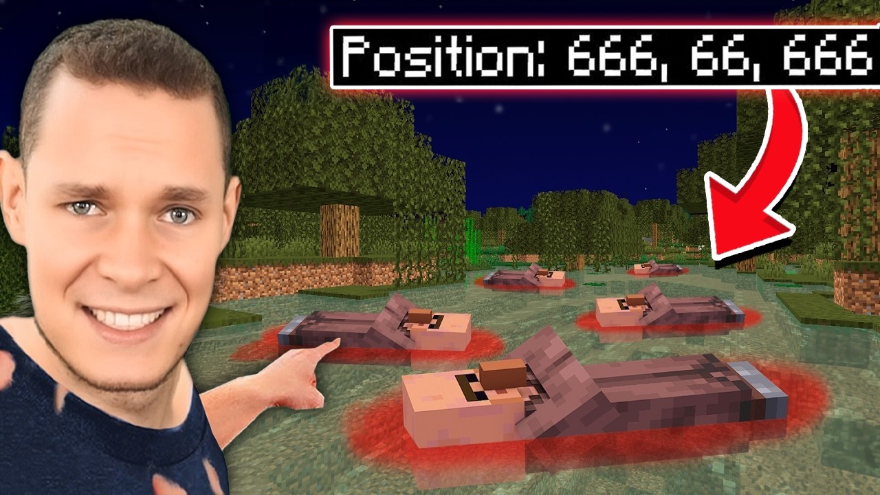GEHE NIEMALS zu DIESEN KOORDINATEN in Minecraft... 😥