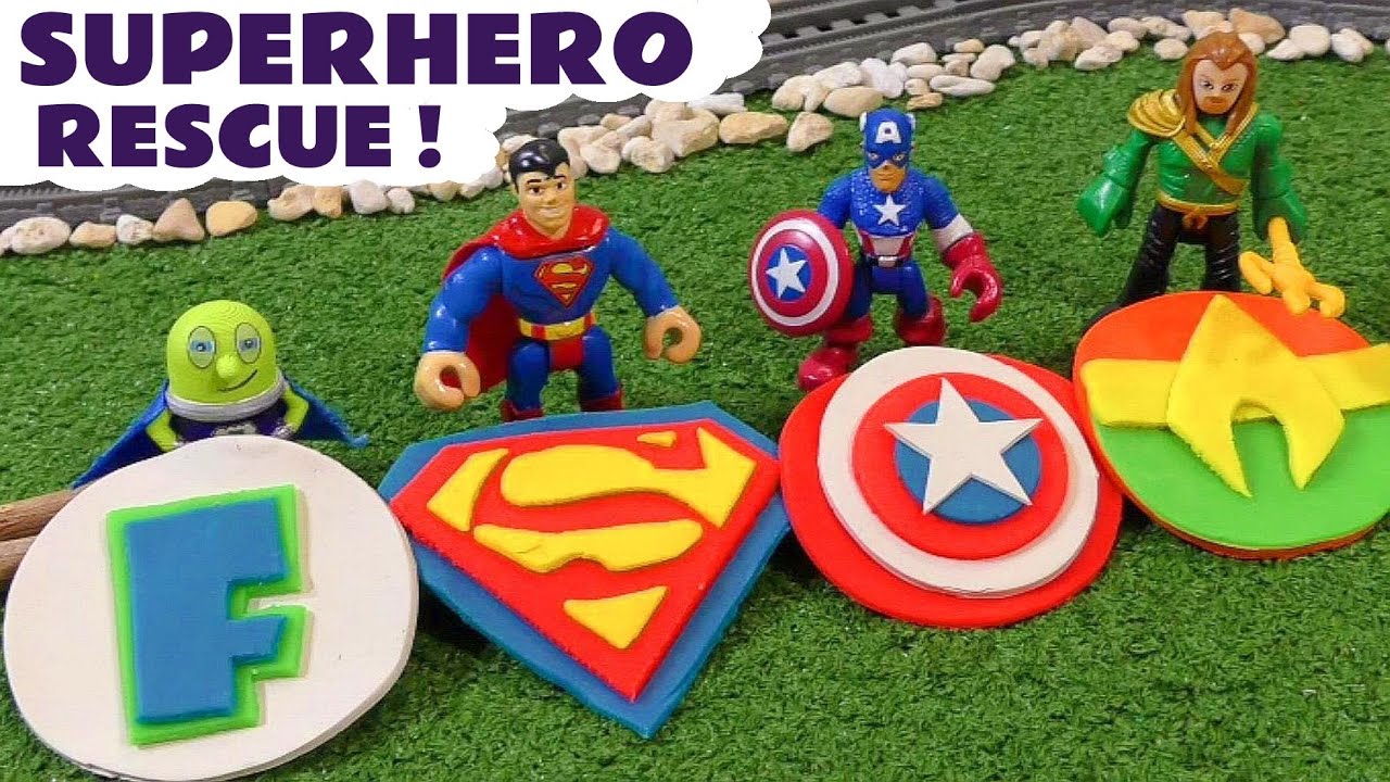 Superman and the Superheroes help Funlings Super Funling