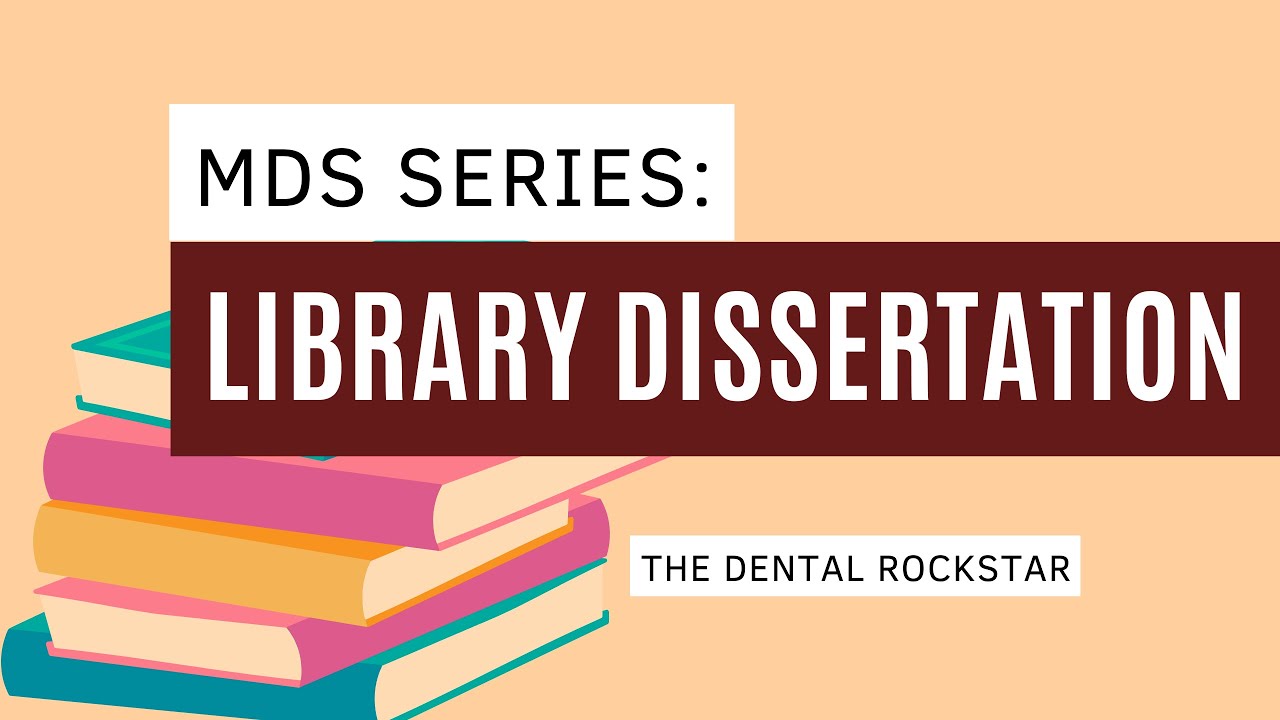 Tips for Library Dissertation (LD) | MDS | PG | Dr. Soumya | Dr. Ichita