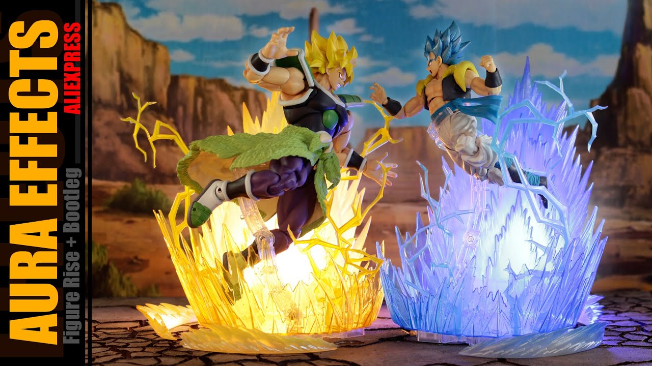 Auras Bootleg  do Aliexpress: Figure Rise e SHF - Dragon Ball Z Super - Street Fighter -Review PT-Br