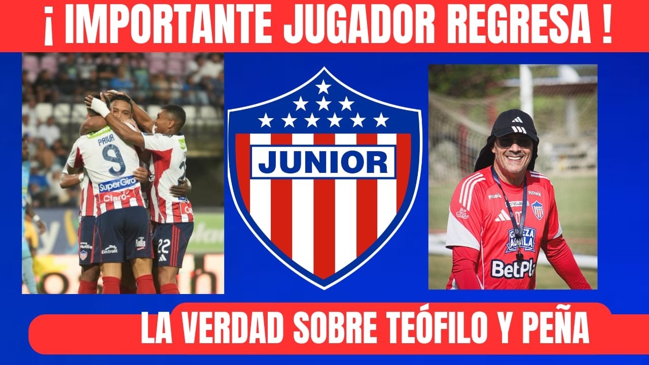 SORTEAMOS CAMISETA DEL JUNIOR