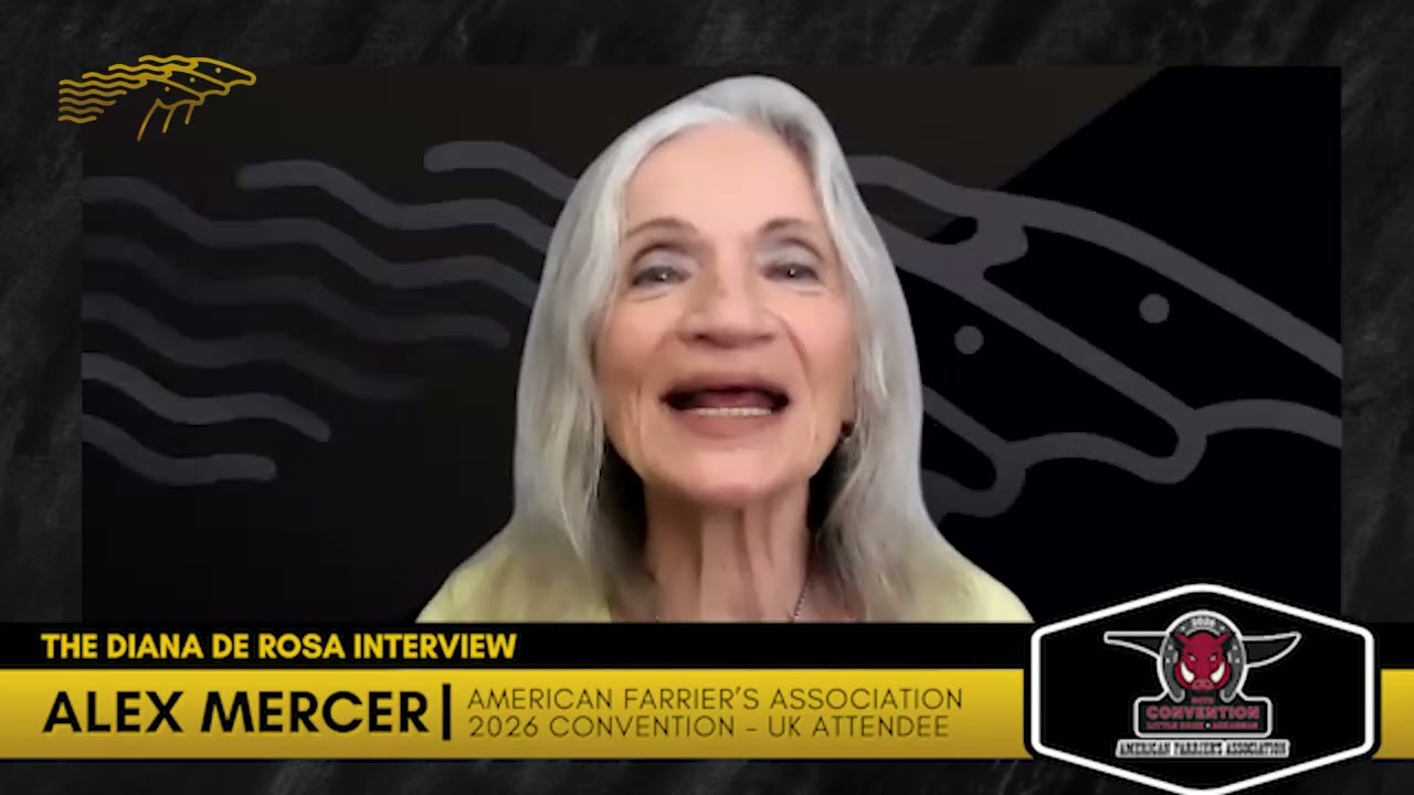 The Diana De Rosa Interview featuring  Alex Mercer, AWCF, AFA  International Judge from UK