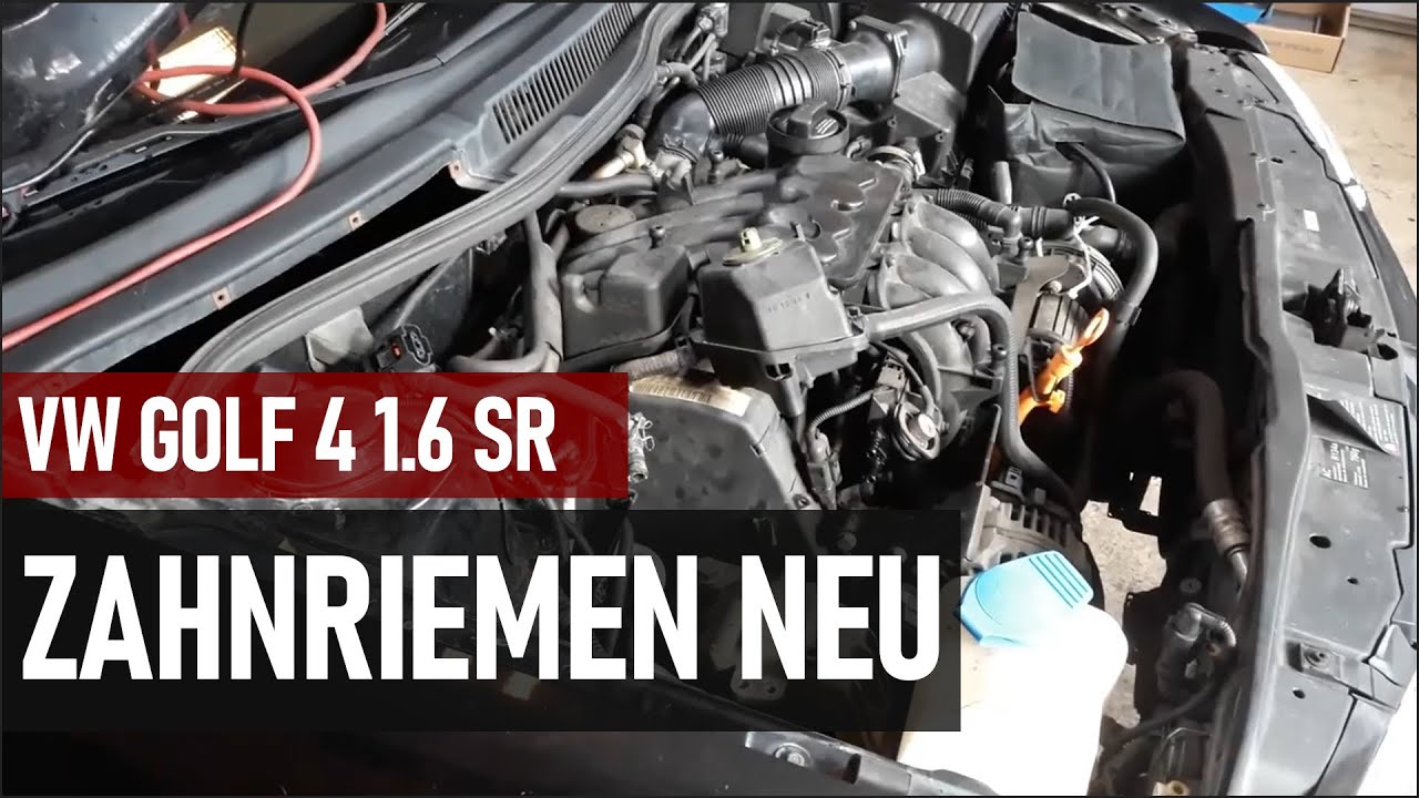 VW Golf 4 1.6 SR - Ein Neuer Zahnriemen 1/2 #diy #tutorial #cars
