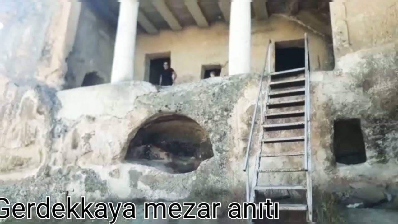 Gerdekkaya mezar anıtı Eskişehir de tarihi yerler