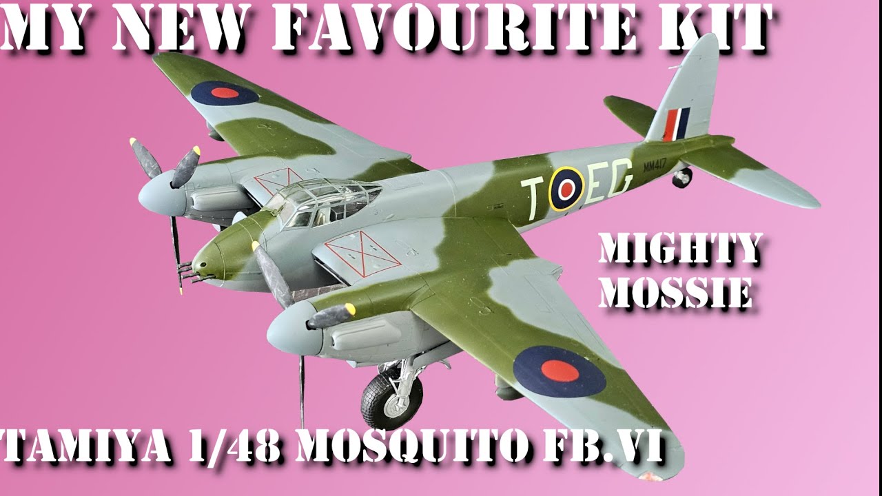 Beauty in plastic - Building the Tamiya 1/48th De Havilland Mosquito