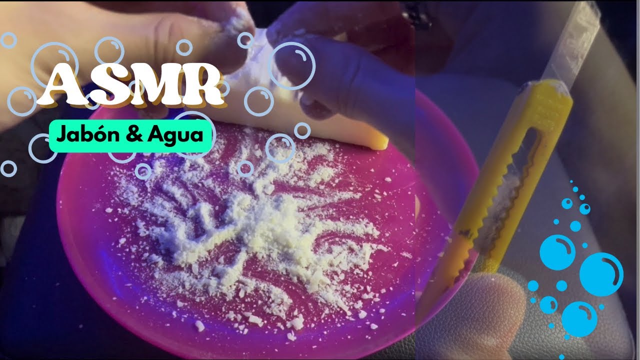 ASMR en español, duerme con estos sonidos Jabón y Agua 🫧🧼| beliasmr