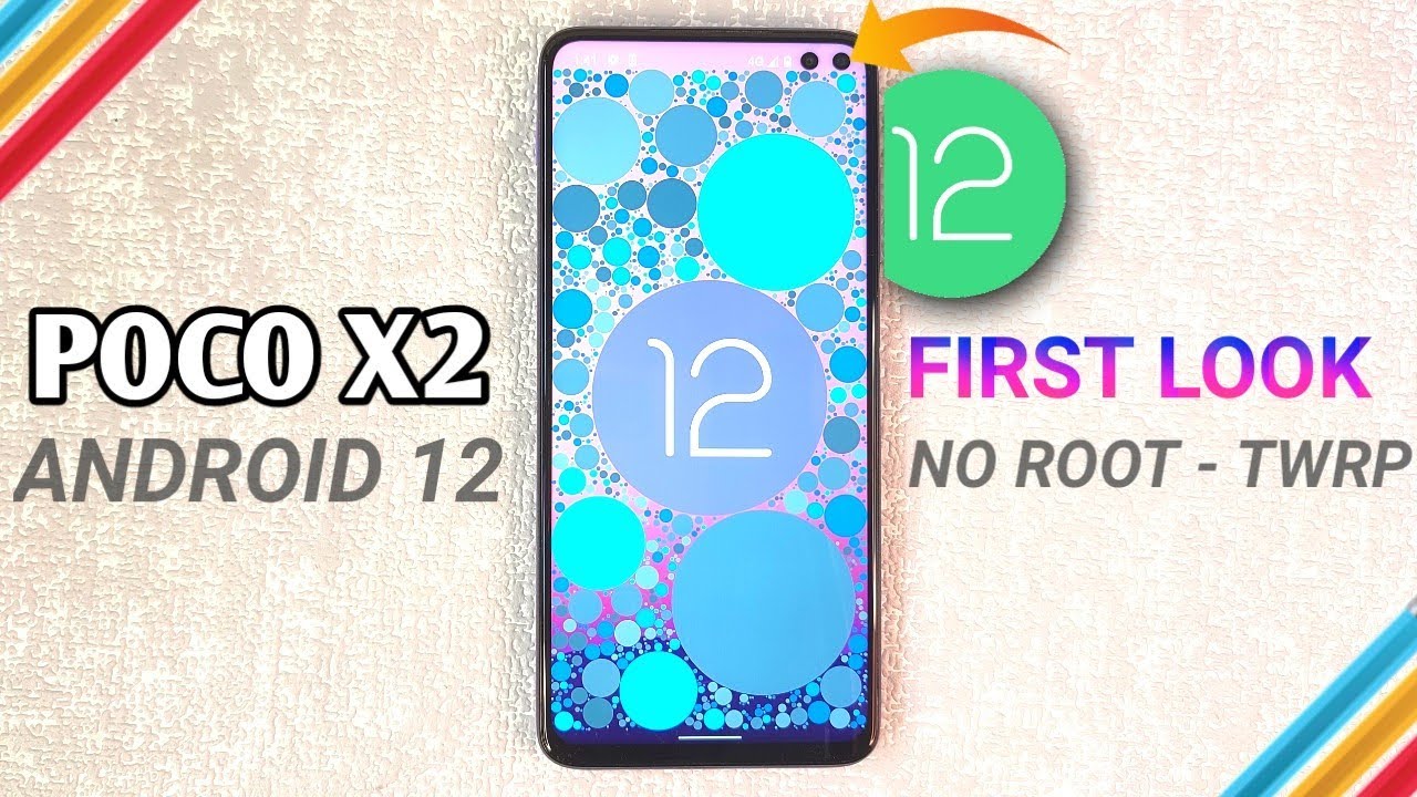 Official - Poco X2 Android 12 | How To Install Android 12 on Poco X2 No Root, No Twrp | Android 12
