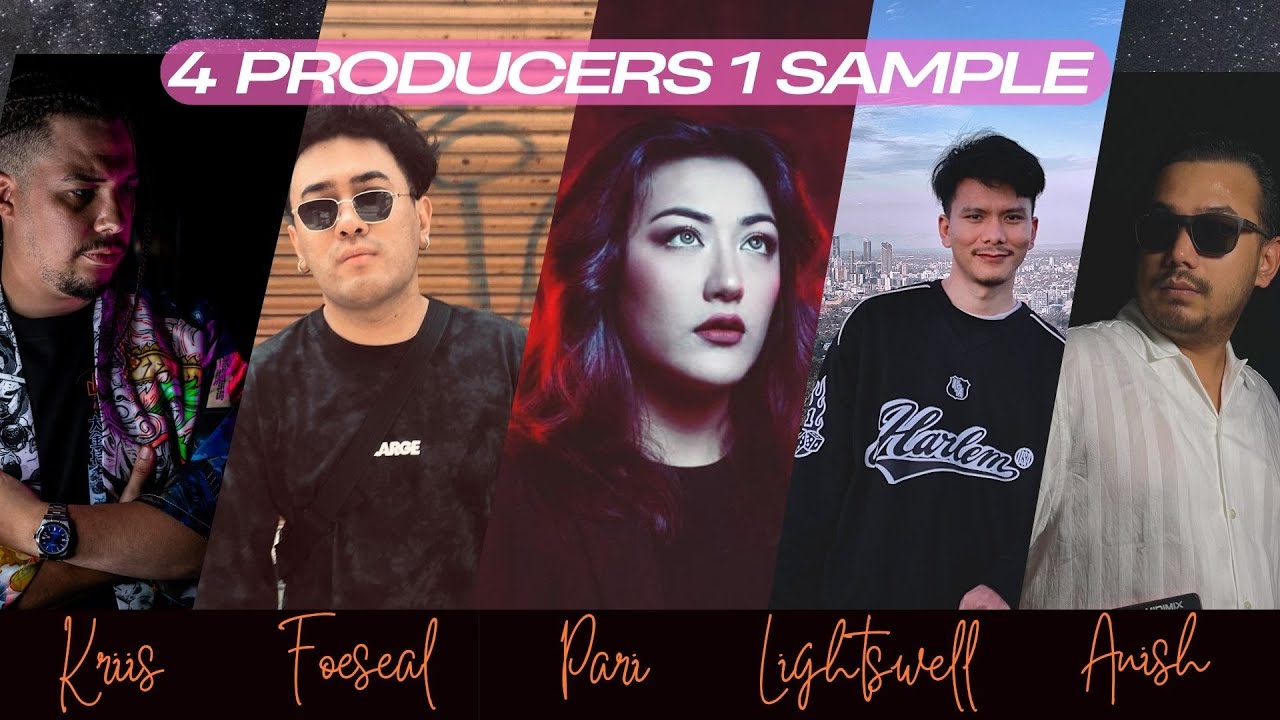 4 PRODUCERS 1 SAMPLE ft. Foeseal, Lightswell, Kriis, Pari