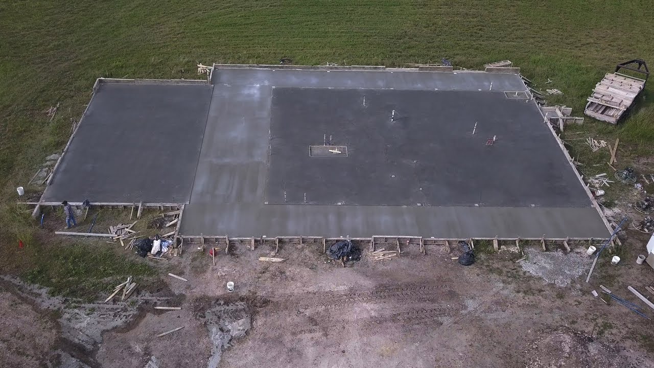 Barndo 193 Concrete pour - Episode 54 Texas Barndominiums