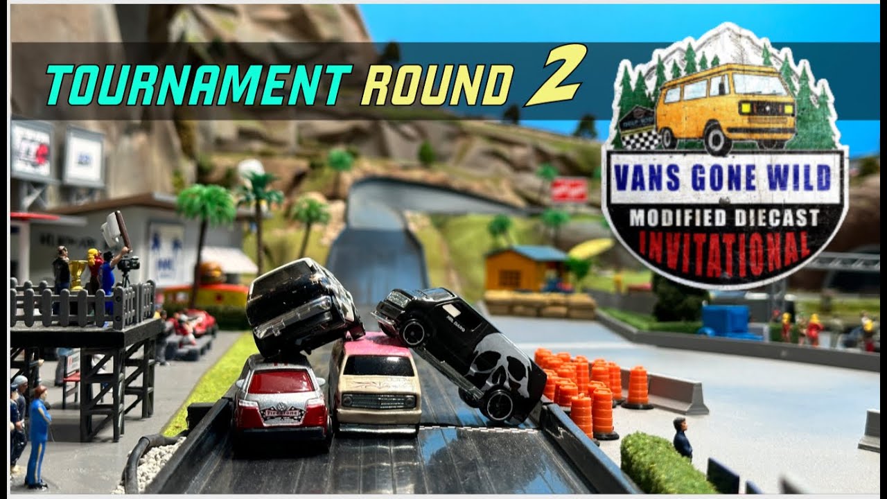 VANS GONE WILD | R2 of 4 | Modified Diecast Racing!