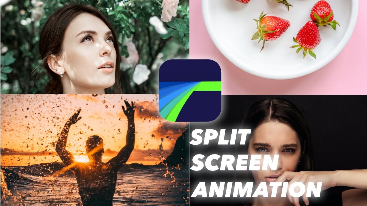 Split Screen effect in Lumafusion Tutorial 2021