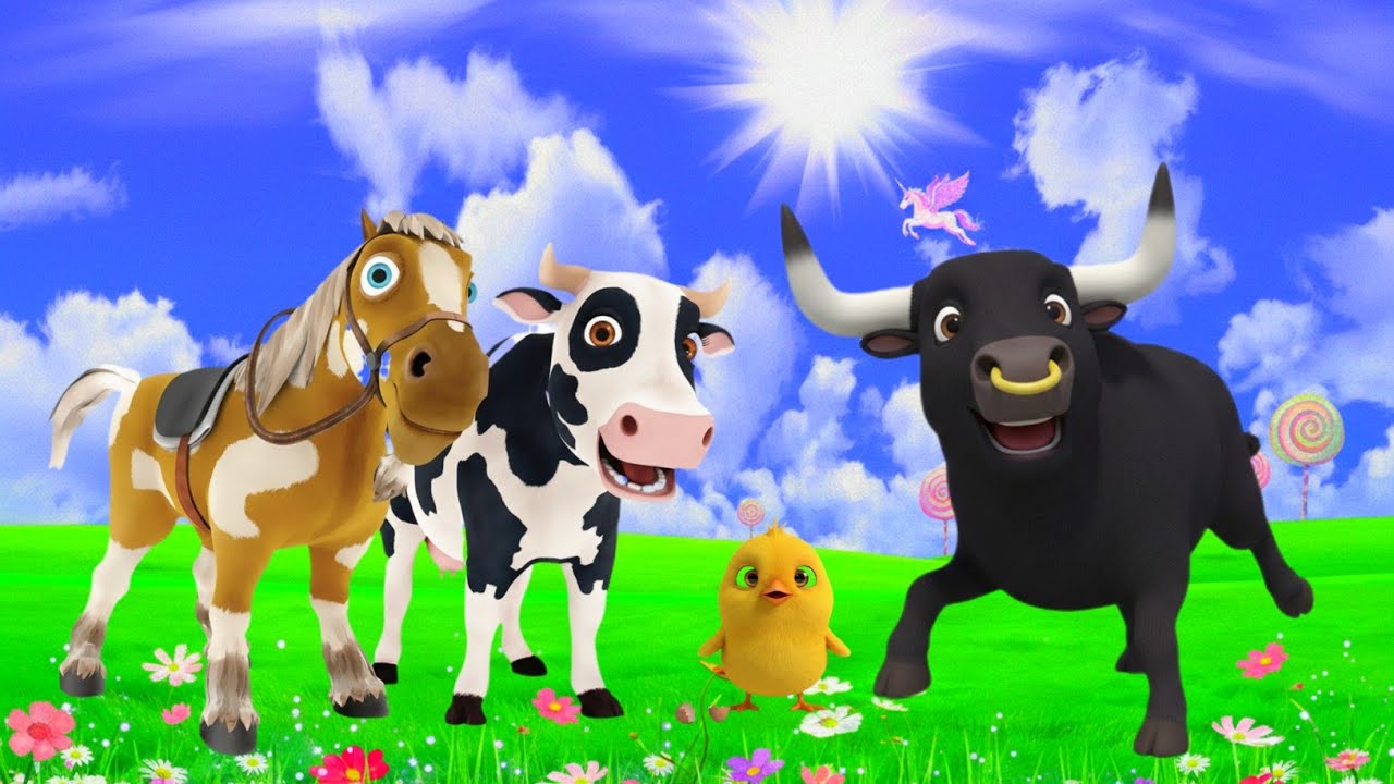 ​¡Fiesta de Animales! 🐄 La Vaca y el Pollito Bailando | Animato Fiesta