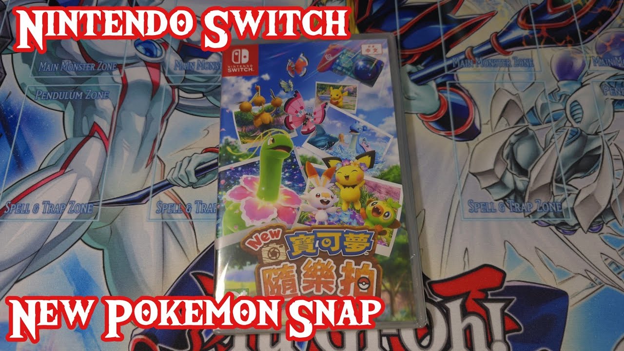 New Pokémon Snap Nintendo Switch Chinese Version Revision 000 Unboxing  